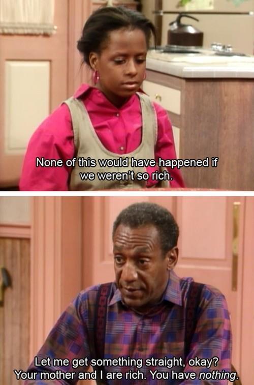 Cosby on entitlement