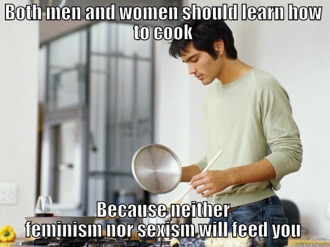 why boys should learn to cook
