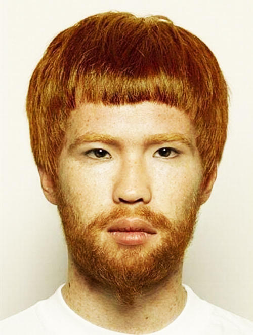 Red Haired Asian 76