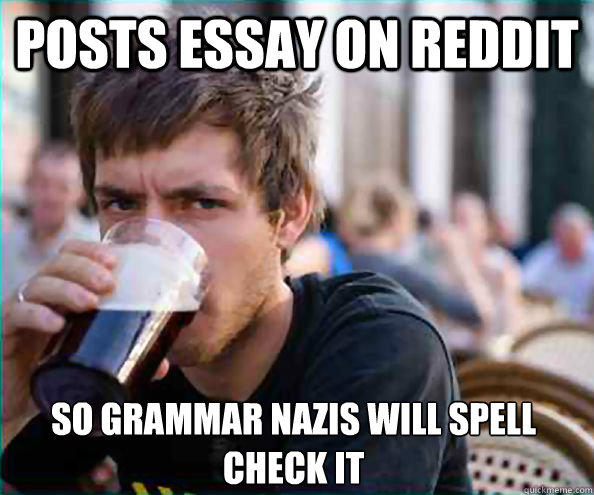 Grammar essay check